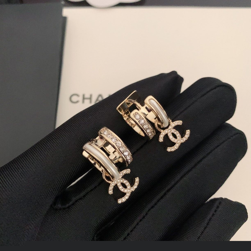 Ch*el earrings